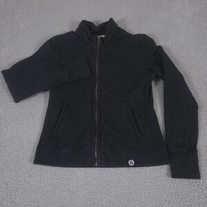 American Giant Jacket Women M Full Zip Heavyweight Cotton Fleece Made In USA